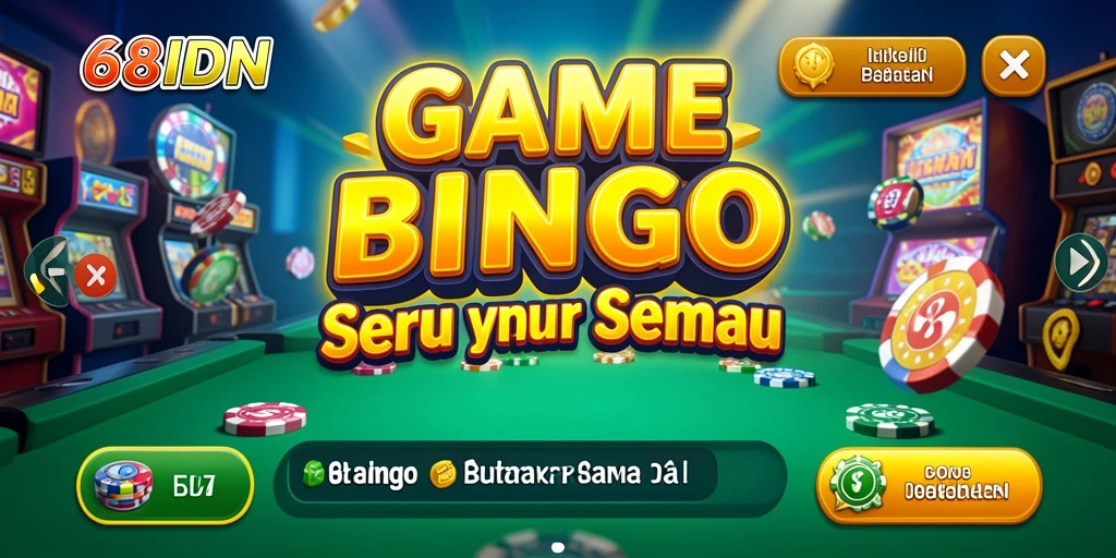 Screenshot gameplay 68IDN menunjukkan keseruan bermain Bingo.